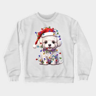 Christmas Puppy Crewneck Sweatshirt